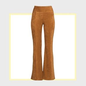Fall colored flair pants